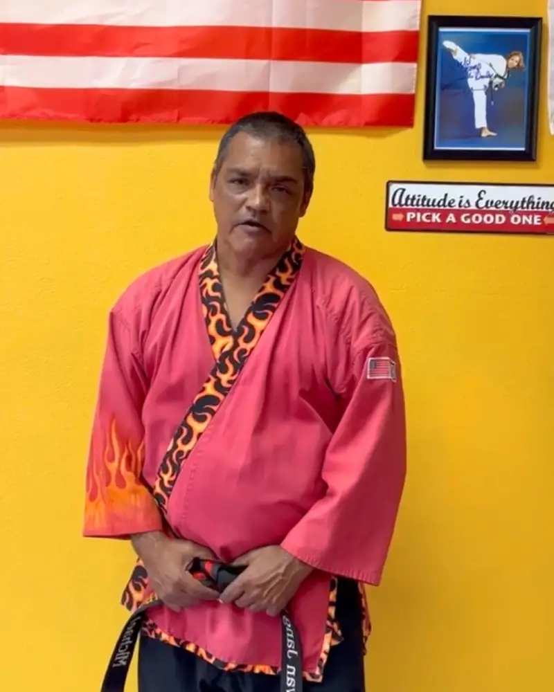 Michael Davila, filmed for a video testimonial