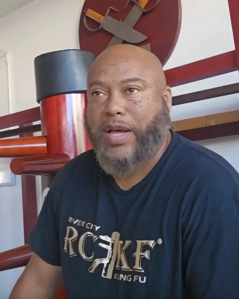 Moses McClendon, filmed for a video testimonial